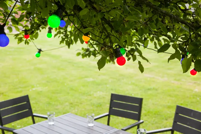 Party lyskæde med 40 LED-pærer