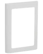 LK FUGA Design ramme SOFT 63 1 ½ modul - hvid