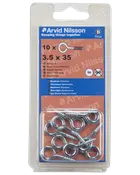 Øjeskrue Ø3,5 x 35 mm 10-pak