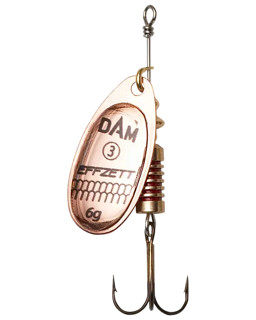 D.A.M. spinnare nr 3 6 g Copper