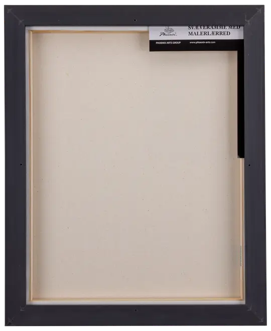 Svävarram målarduk 50X40 svart