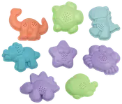 Sandlegetøj 8 sandforme