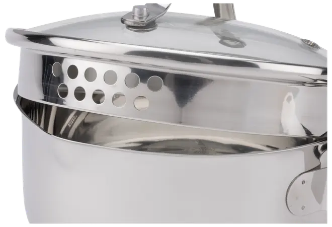 SJÖBO Gryder i rustfrit stål 6 dele