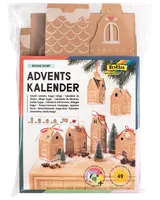 Adventskalender pepparkakshus