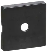 FUGA Dæksel lampeudtag 45 x 45 mm 5-pol - koksgrå