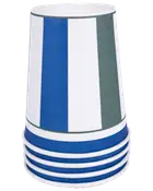 Papkrus 250 ml 4-pak - Blå og grøn