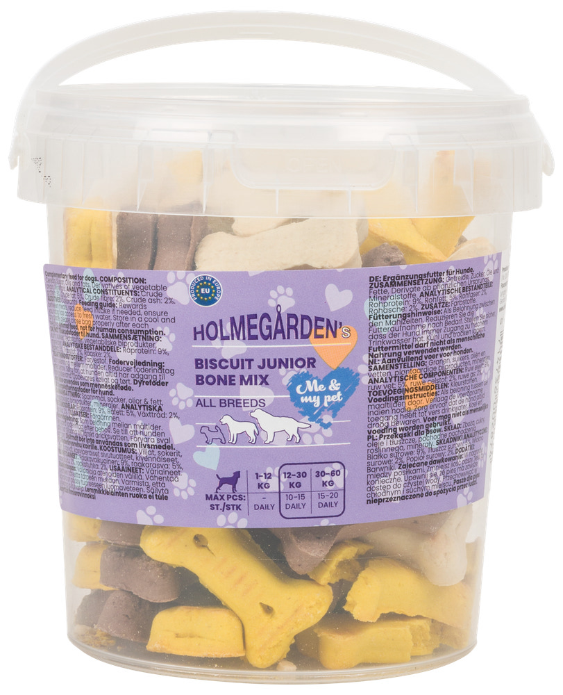 Holmegården's Hundekiks Junior bones mix 300 g