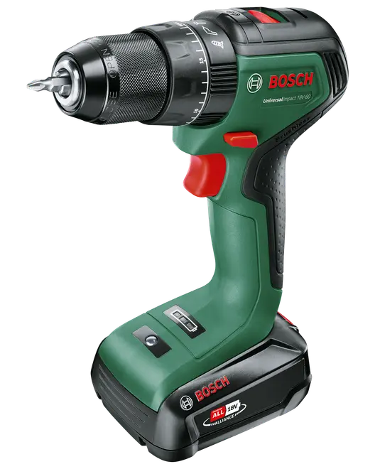 Bosch Slagbore-/skruemaskine UniversalImpact 18V inkl. batteri