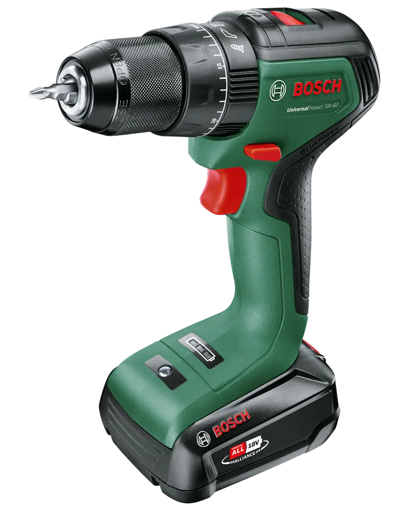 Bosch Slagbore-/skruemaskine UniversalImpact 18V inkl. batteri