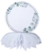 Honeycomb med skilt hvid