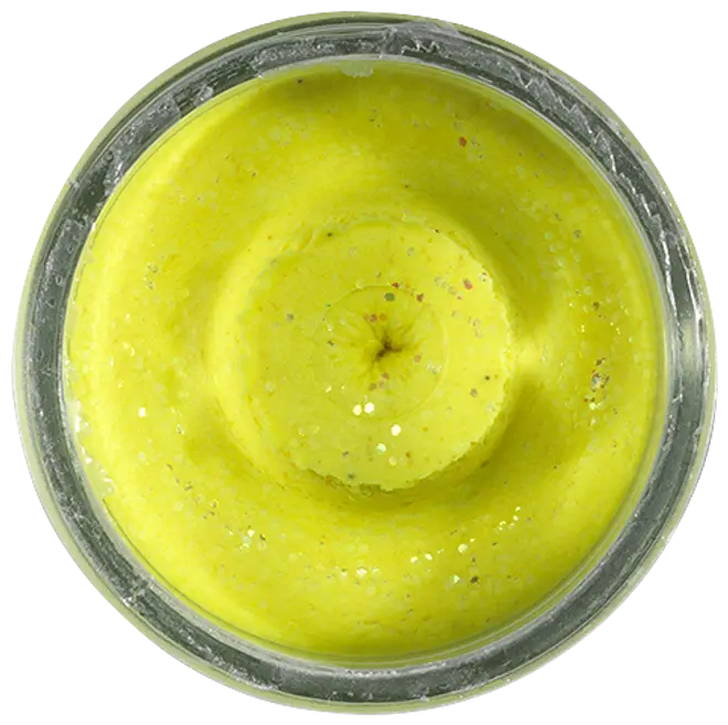 Powerbait Garlic Yellow Glitter