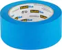 En rulle Scotch Blue malertape, bred og klar blå farve, papiragtig tekstur. Perfekt til afdækning ved maling. Inderkerne viser mærke- og produktinformation.