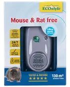 ECOstyle Mus- og rotteFri Ultralydsskræmmer 130m²