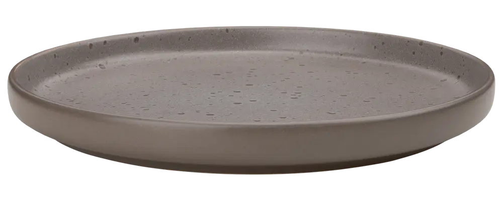 SJÖBO Tallerken stentøj Ø20 cm - brun billede 2