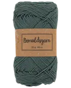 Bomullsgarn 50 g mörkgrön