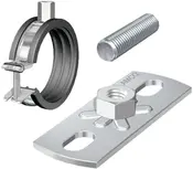 Rörklämma vägg 3/4\"