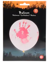 Halloween ballong blod 10-pack 