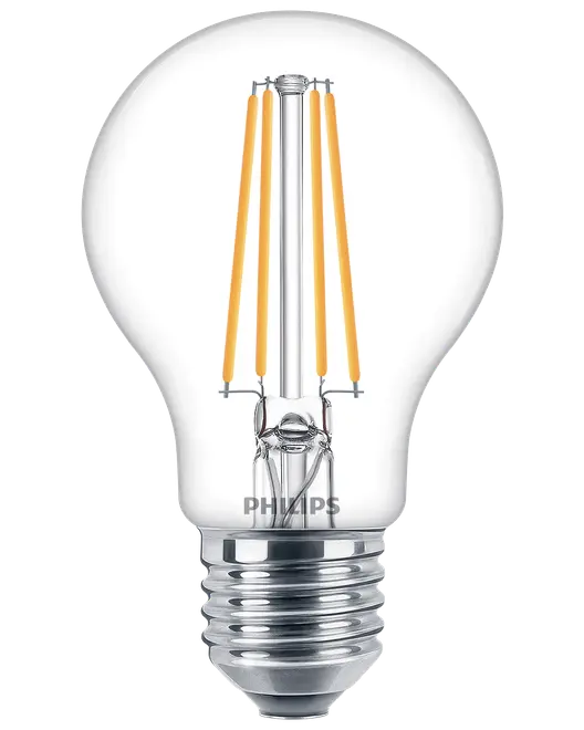 PHILIPS LED normallampa 7W E27 2-pack