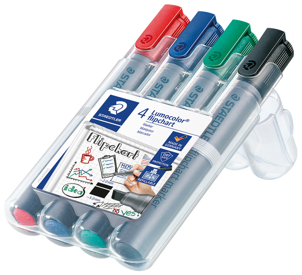 Staedtler Lumocolor flipchart marker 4 stk.