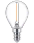 PHILIPS LED klotlampa 2W E14 P45