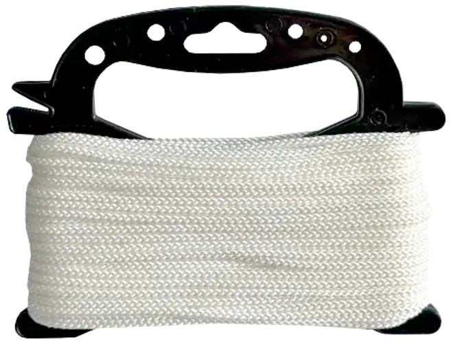 Kakelsnöre 3 mm x 20 m - Vit