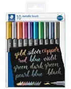 Staedtler Brush metallic 10-pak