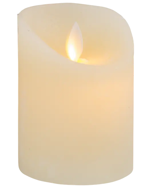 Led-ljus vax höjd 10 cm