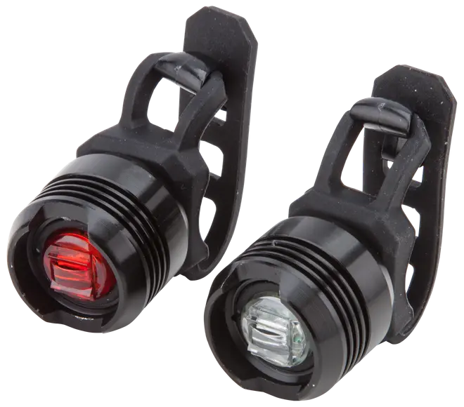 Greenfield Lygtesæt med silikonehank sort