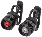 Greenfield Lygtesæt med silikonehank sort