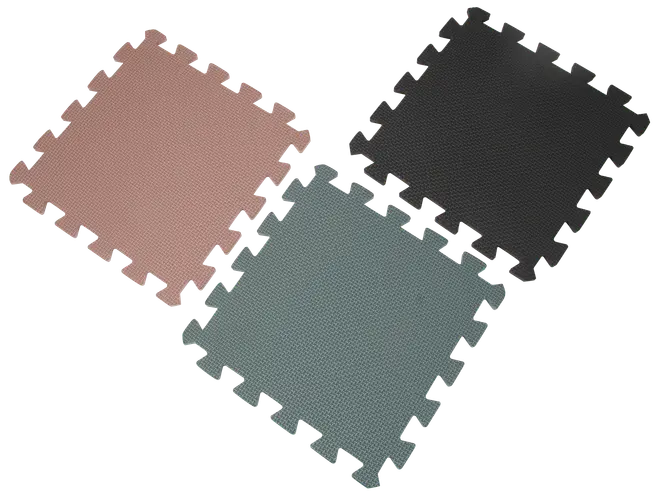 Lekmatta EVA-skum 9 pusselbitar