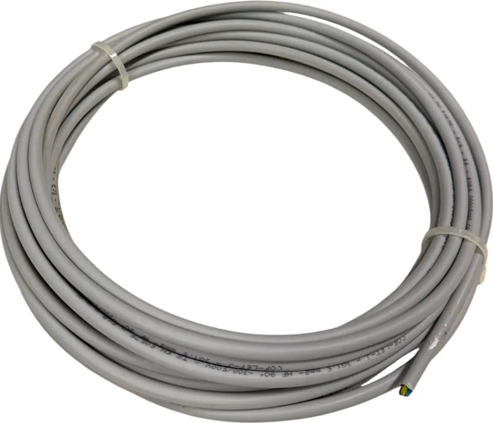 Installationskabel 3X1,5 mm² - 10 meter