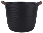 Plastikkurv rund - sort