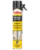 Pattex Universal PU Foam spraydåse med sort og gul etiket og applikatordyse. Bruges til at tætne sprækker, isolere og udfylde huller ved byggeri og renovering.