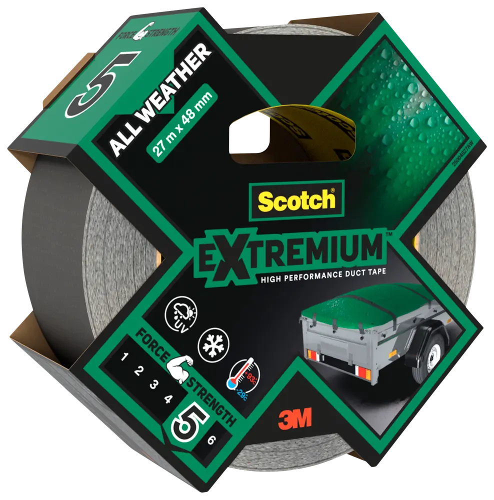 Scotch® Extremium™ Lærredstape ALLWeather 27 meter x 48 mm
