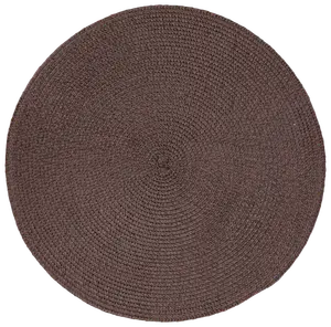 Dækkeserviet rund Ø37 cm - assorterede farver