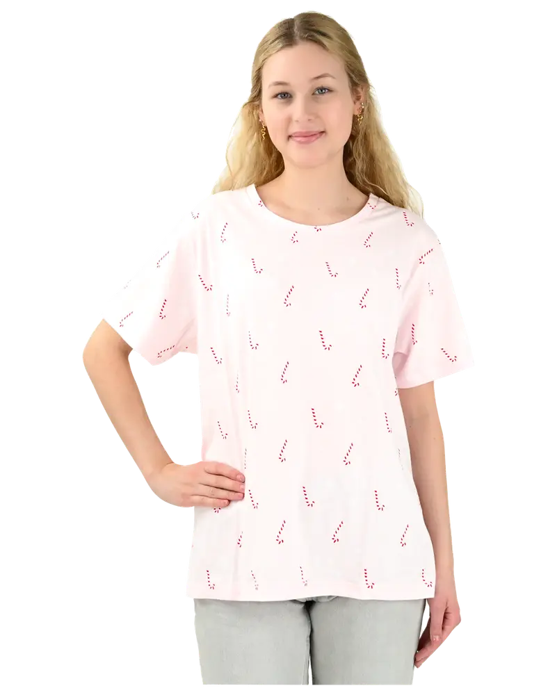 Julig t-shirt polkagrisar 
