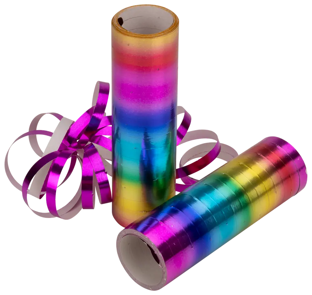 Serpentiner multifarve 2 ruller 3m