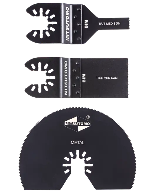 Mitsutomo Klingesæt til multicutter 3 dele