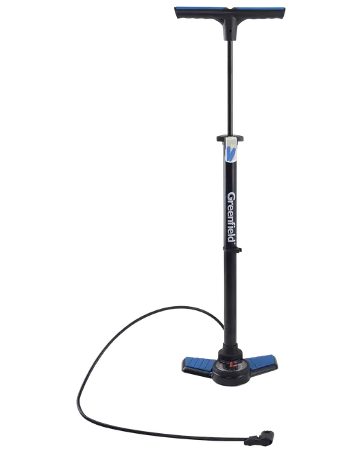 Greenfield Cykelpump med manometer