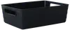 Plastikkurv medium - sort