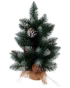 Julgran med snö 45 cm