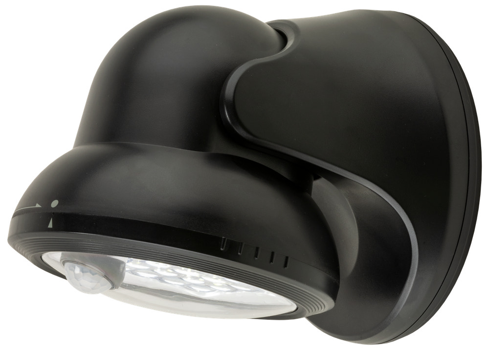 BRIGHT DESIGN LED-lampe med sensor - sort