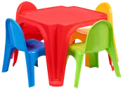 Børnebord med 4 stole