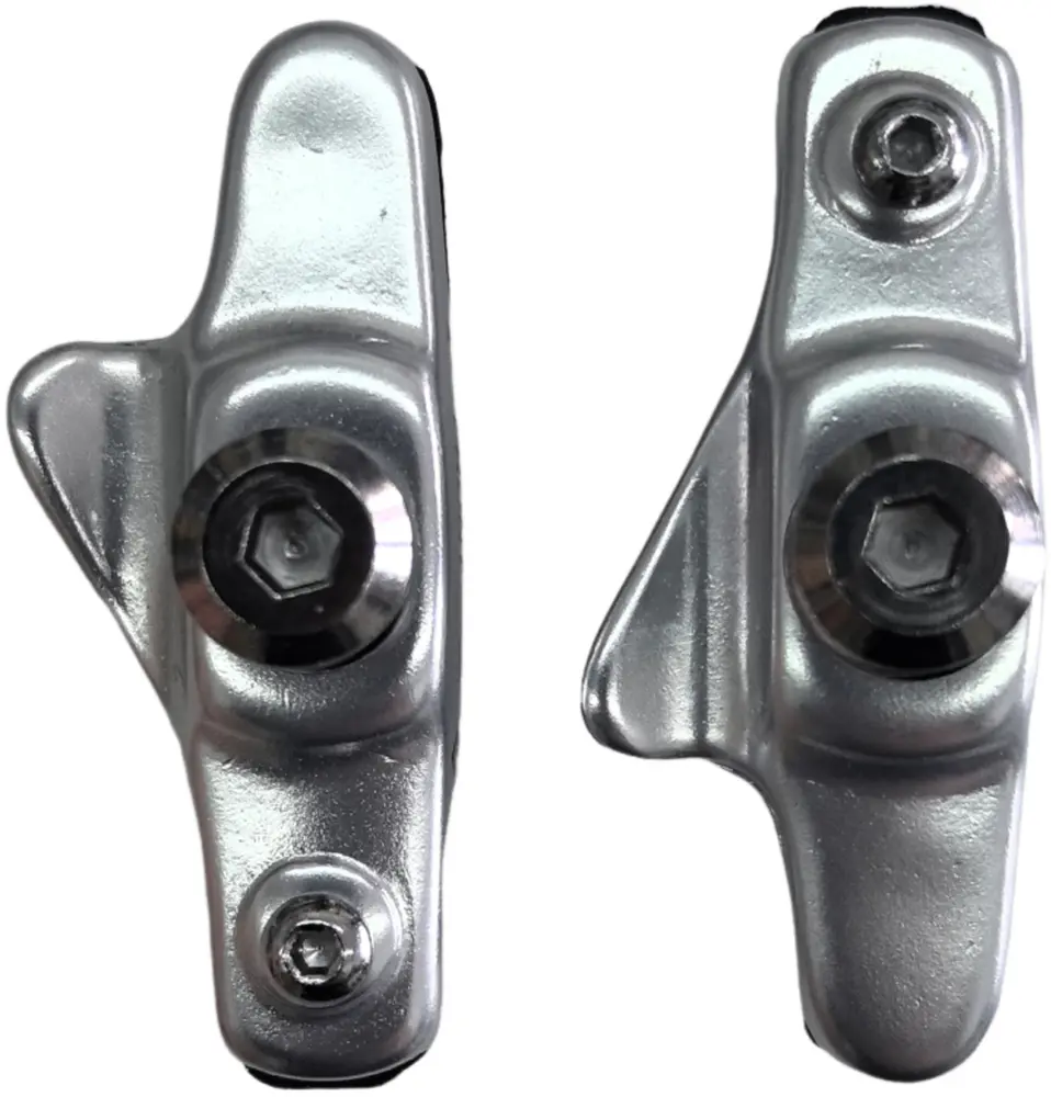 Bromsbelägg i aluminium 2 st.