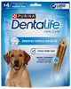 Purina Dentalife Oral Care tuggpinnar för stora hundar (25-40kg), 4 st. Minskar tandstensbildning, skonsam rengöring med mjuk, porös textur. Utvecklad med Purina veterinärer.