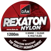 DAM Nylon Fiskeline 1200 m 0,30 mm - clear