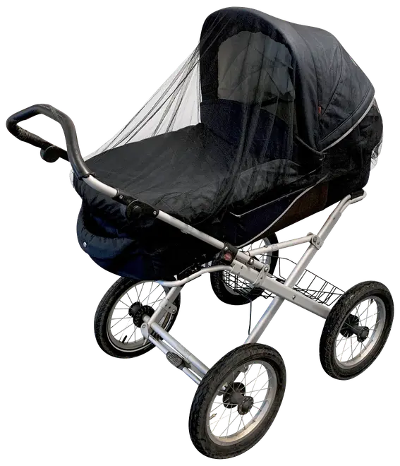 WeCare Insektnet til barnevogn - sort