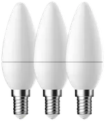 Cosna LED-pære 2,9W E14 C35 3-pak