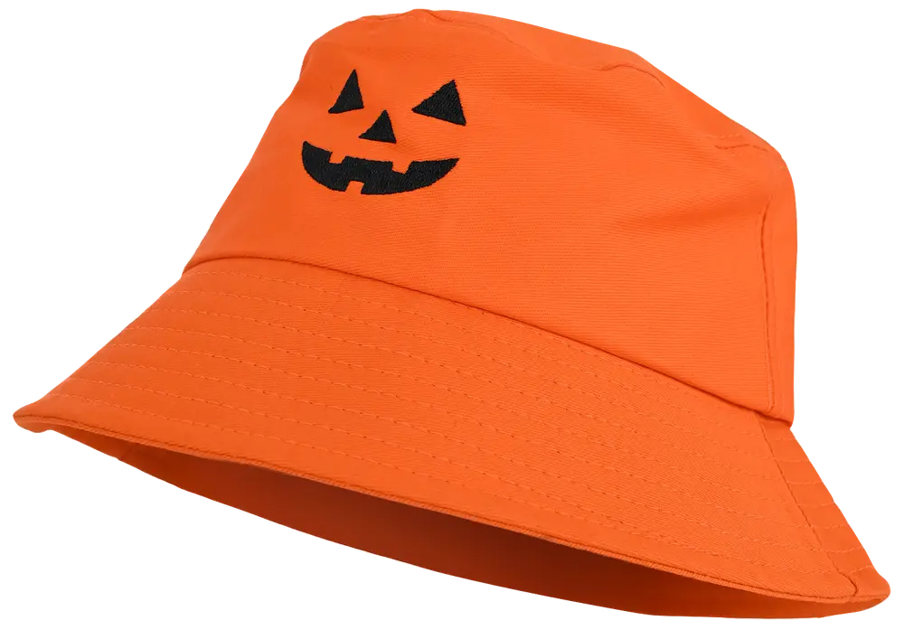 Halloween Bucket hatt Orange