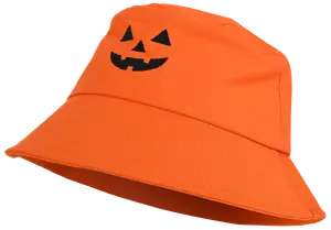 Halloween Bucket hatt Orange